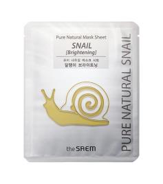 The Saem - Máscara Iluminadora de Caracol Pure Natural