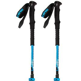 Bastão Trekking Viking VARIO TOUR Azul Preto (2 Unidades)