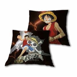 Almofada 3D One Piece Preto 30 x 30 cm