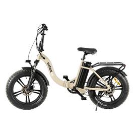 Bicicleta Elétrica Nilox X9 250 W 20' 25 km/h Bege