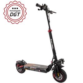 Zwheel ZRino Duo Patinete Electrico Motor 2x 500W - Homologado DGT - Suspension Delantera y Trasera - Ruedas Off-Road 10' - Velo