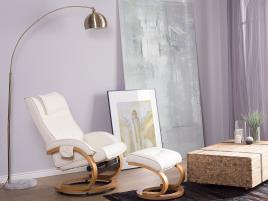 Candeeiro de pé dourado PAROO