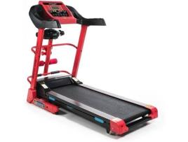 Passadeira de Corrida ECO-DE Fit Perform Profissional (157 x 56 x 137 cm - Preto, Vermelho)