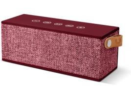 Coluna Bluetooth FRESH 'N REBEL Rockbox Chunk Fabric (Rubi - 2x10 W - Autonomia: Até 20 horas)