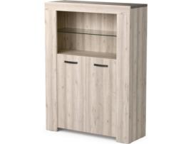 Mesa de Bar  Estoril Oak (Cinzento - MDF - 40x153x113 cm)