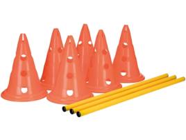 Set de Obstáculos para Cães   (23 x 30 cm, 78 cm - Laranja, Amarelo)
