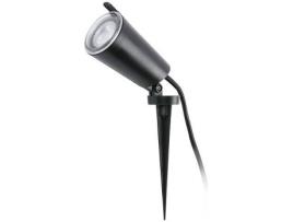 Aplique  Toni (Preto - GU10 - 8 W - Policarbonato)