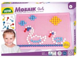 Kit de Mosaicos  Mosaic Set opaque Girls 10 mm 200 pcs