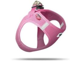 Peitoral para Cães  Mesh Rosa (2XS-3XS)