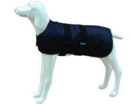 Capa para cães  Polo Norte Modelo A 75 cm Preto