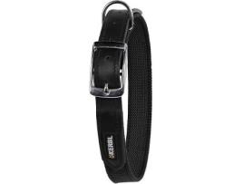 Coleira para Cães  Anti Derrapante (Preto - 53-61x2.5cm - Borracha - L - Porte Grande)