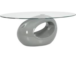 Mesa VIDAXL 282987 Cinzento (Vidro - 115 x 65 x 40 cm)