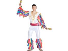 Fato de Homem  Dançarino De Rumba Branco (Tam: S)