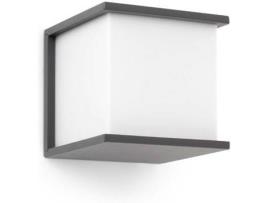 Aplique  Kubick (Cinzento Escuro - E27 - 100 W - Alumínio)