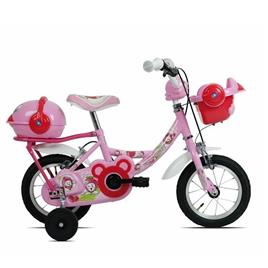 Bicicleta de Criança  Girl 9700 14 (Idade Recomendada: 4-6 - Rosa)