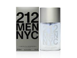 Perfume CAROLINA HERRERA 212 Men Eau de Toilette (30 ml)