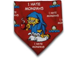 Lenço para Cães  Garfield I Hate Mondays (S - Laranja)