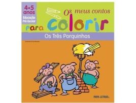 Livro Os Três Porquinhos de Anne-Sophie Cayrey (Português)