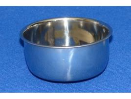 Comedouro para Papagaios  Com Parafuso para Poleiro (Azul - 12cm - Aço Inoxidável)
