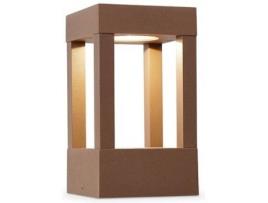 Baliza  Agra P (Castanho - LED - 5 W - Alumínio)