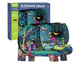 Puzzle MEGA Elefante (Idade mínima: 5 anos - 280 peças)
