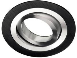 Candeeiro de Teto Embutida WONDERLAMP Classic (Preto - GU10 - 50 W - Alumínio - 9x9x2.5 cm)