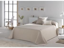 Colcha NAF NAF Paines (Bege - 230 x 270 cm - 70% Algodão 30% Poliéster)