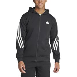Adidas Sportswear Casaco com capuz, 3 listas