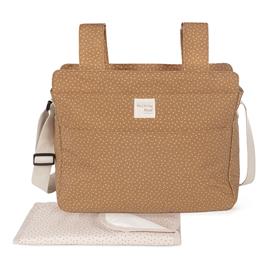 Bolsa de Maternidade Walking Mum Poppy Topos Canela