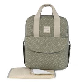 Mochila Walking Mum Poppy Topos Musgo
