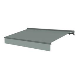 Toldo elétrico 4x3 cinza poly