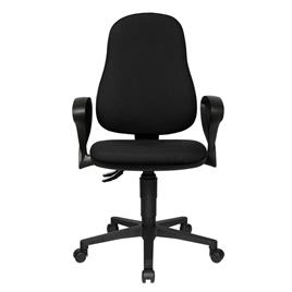 TOPSTAR Cadeira Operativa Point 60, Tecido, Preto