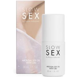 BIJOUX SLOW SEX - ÓLEO DE MASSAGEM SEXUAL COM CBD 30 ML