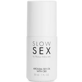 BIJOUX SLOW SEX - ÓLEO DE MASSAGEM SEXUAL COM CBD 30 ML