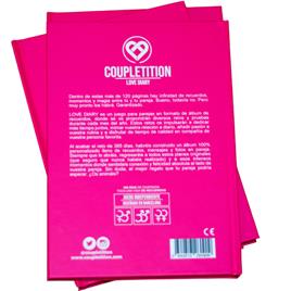 COUPLETITION - ÁLBUM DIÁRIO DE AMOR DE MEMÓRIAS & DESEJOS PARA UM CASAL