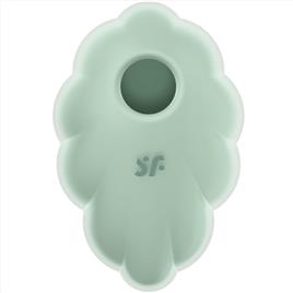 SATISFYER - VIBRADOR DE PULSO DE AR VERDE CLOUND DANCER