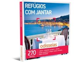  - Pack Presente Odisseias - Refúgios com Jantar | Experiência de 1 noite | Peq. almoço e jantar | 2 pessoas