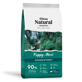 Natural Moments Puppy Maxi, Frango & Peru 3 Kg Dibaq