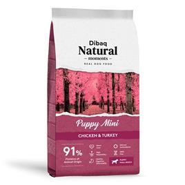 Natural Moments Puppy Mini, Frango & Peru 3 Kg Dibaq