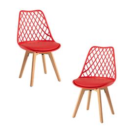 Presentes Miguel - Pack 2 Cadeiras Mima - Vermelho