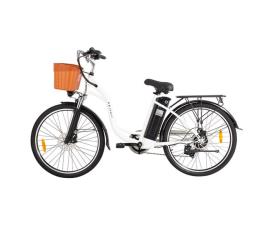 Dyu c6 bicicleta elétrica 26' - potência 350w freio a disco