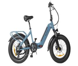 Dyu ff500 bicicleta elétrica 20' - potência 500w freio a disco