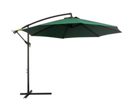 Chapéu de sol excêntrico aço e poliéster outsunny