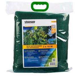 Stocker 4x10 M Hail Protection Net Verde