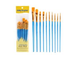 Conjunto de Pincéis de Pintura a Óleo 10Pcs Pincéis de Pintura Artística KH2023