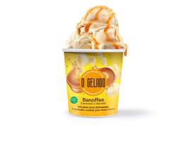 Gelado O Gelado Banoffee (economia Circular) 460ml