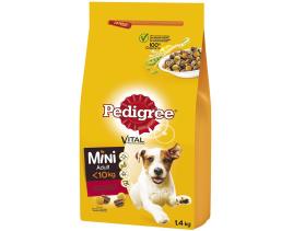 Ração Para Cão Pedigree Mini Com Vaca E Vegetais 1.4kg