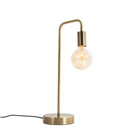 Candeeiro de mesa moderno bronze - Facil