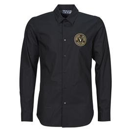 Versace Jeans Couture  Camisas mangas comprida 76GALYS2  Preto Disponível em tamanho para homem. IT 46,IT 48,IT 50,IT 52.Homem > Roupas > Camisas mangas compridas