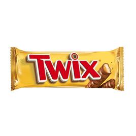 Twix Chocolate Single, Caramelo e Biscoito, 50 g